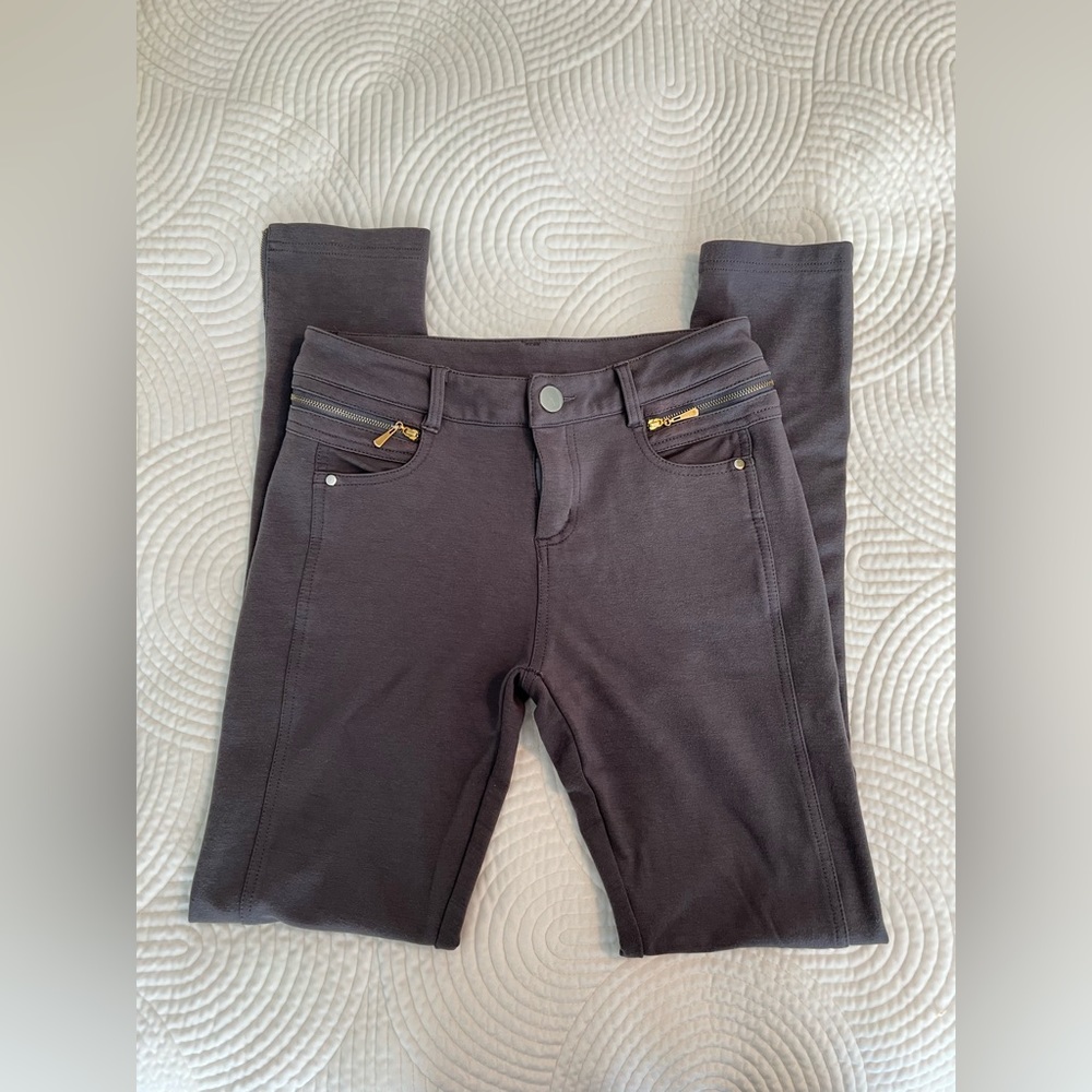 Gray Skinny Pants
